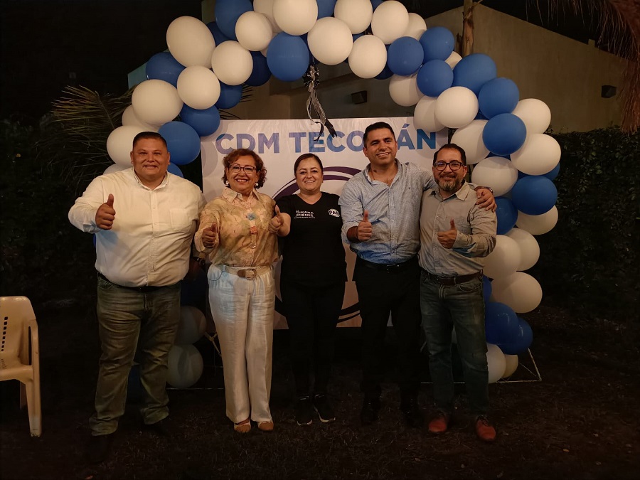 El PAN Tecomán ofrece posada navideña a su militancia