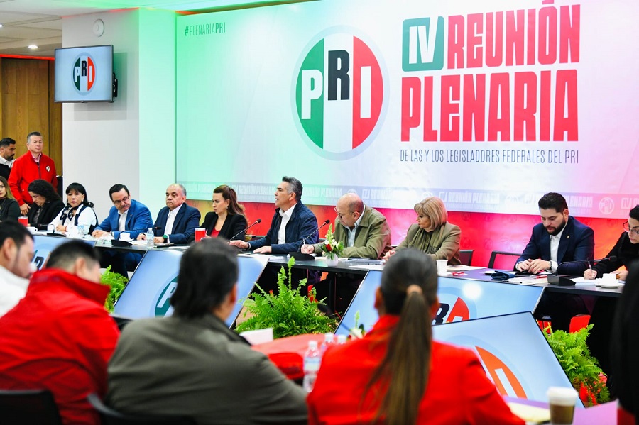 Ratifican su compromiso con México las y los legisladores federales del PRI al iniciar su IV reunión plenaria