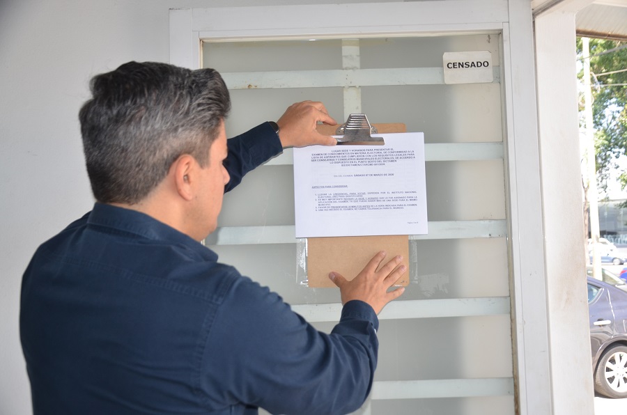 Este sábado, IEE Colima aplicará examen a aspirantes a las Consejerías Municipales Electorales; será elaborado por la UdeC