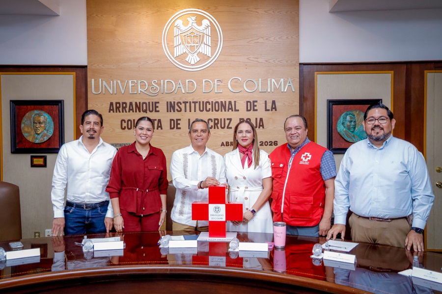 Se suma Universidad de Colima a la Colecta Anual 2026 de la Cruz Roja Mexicana