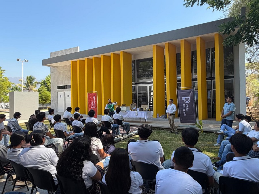 Estudiantes del Bachillerato 11 conocen  la importancia de las abejas polinizadoras