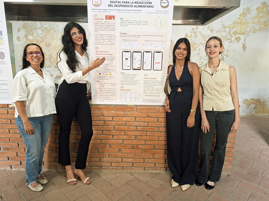 Ganan alumnas de la UdeC 2do lugar en competencia de diseño de la XII Conferencia Latinoamericana de Interacción Humano-Computadora