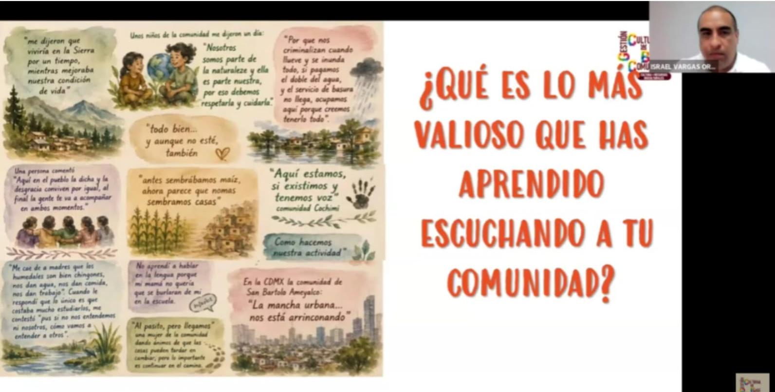Avanzan en el diseño de proyectos culturales vinculados con sus comunidades